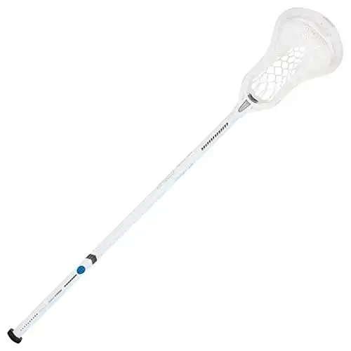 Warrior Sports Warrior Evo Warp QX-O Lacrosse Stick Complete, Attack (White/Whip 3)