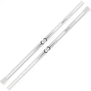 warrior switch comp attacker lacrosse shaft, white, 30-inch