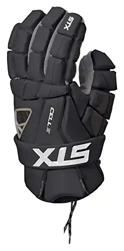 STX Lacrosse Gloves STX Black Cell 4 Men's Lacrosse Gloves
