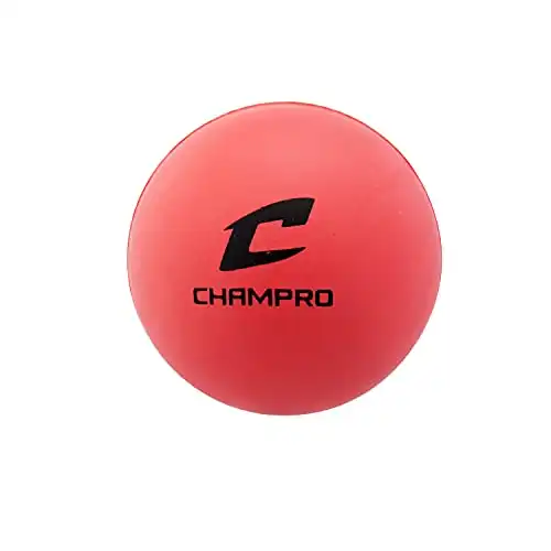 Champro Sports Foam Lacrosse Ball, Pink,12 Pack