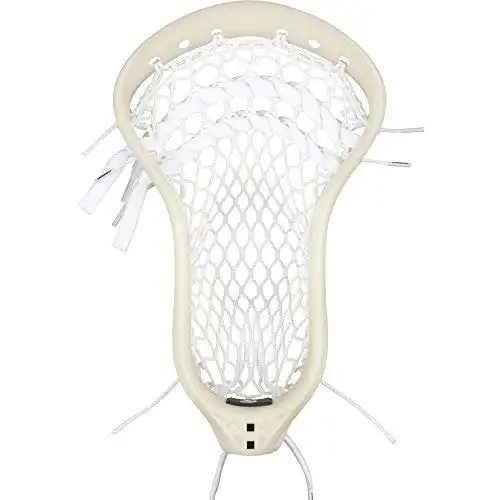stringking men's mark 2f stiff faceoff lacrosse head strung with type 4f (raw/white)