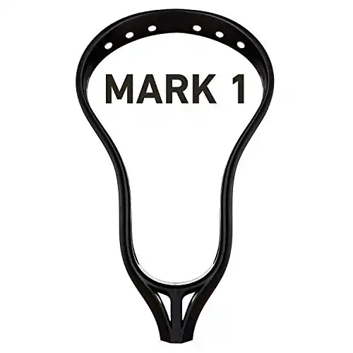 StringKing Men's Mark 1 Unstrung Lacrosse Head (Black)