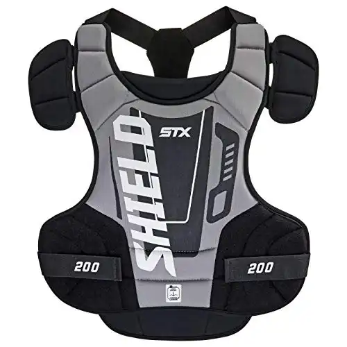 small stx lacrosse shield 200 chest protector