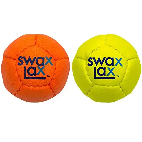 Orange and Yellow Bundle SWAX LAX Lacrosse Training Balls