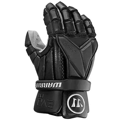 Warrior Lacrosse Gloves Black Warrior Evo Pro Lacrosse Gloves