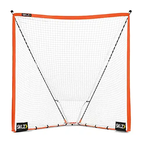 sklz quickster regulation lacrosse goal, 6 x 6 feet