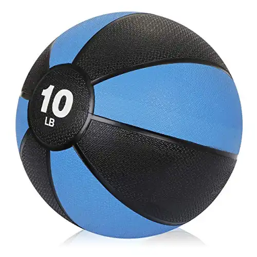 10 lbs Medicine Ball Workout Med Ball for Core Strength